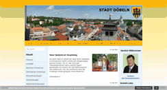 Desktop Screenshot of doebeln.de