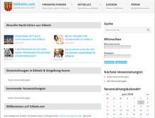 Tablet Screenshot of doebeln.net